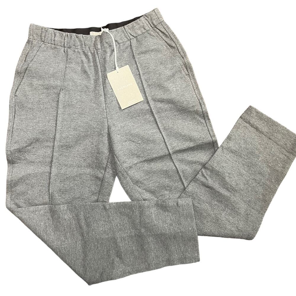 Everlane Dream Pants Heather Grey tailored knit dress pants Small NWT